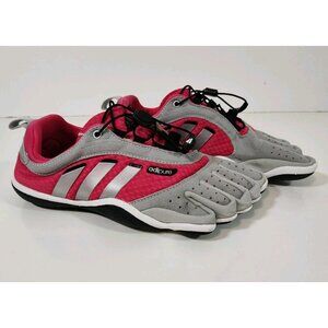 Adidas Adipure Barefoot Trainer Women's 6 Pink Gray Minimalist G23694 FLAW